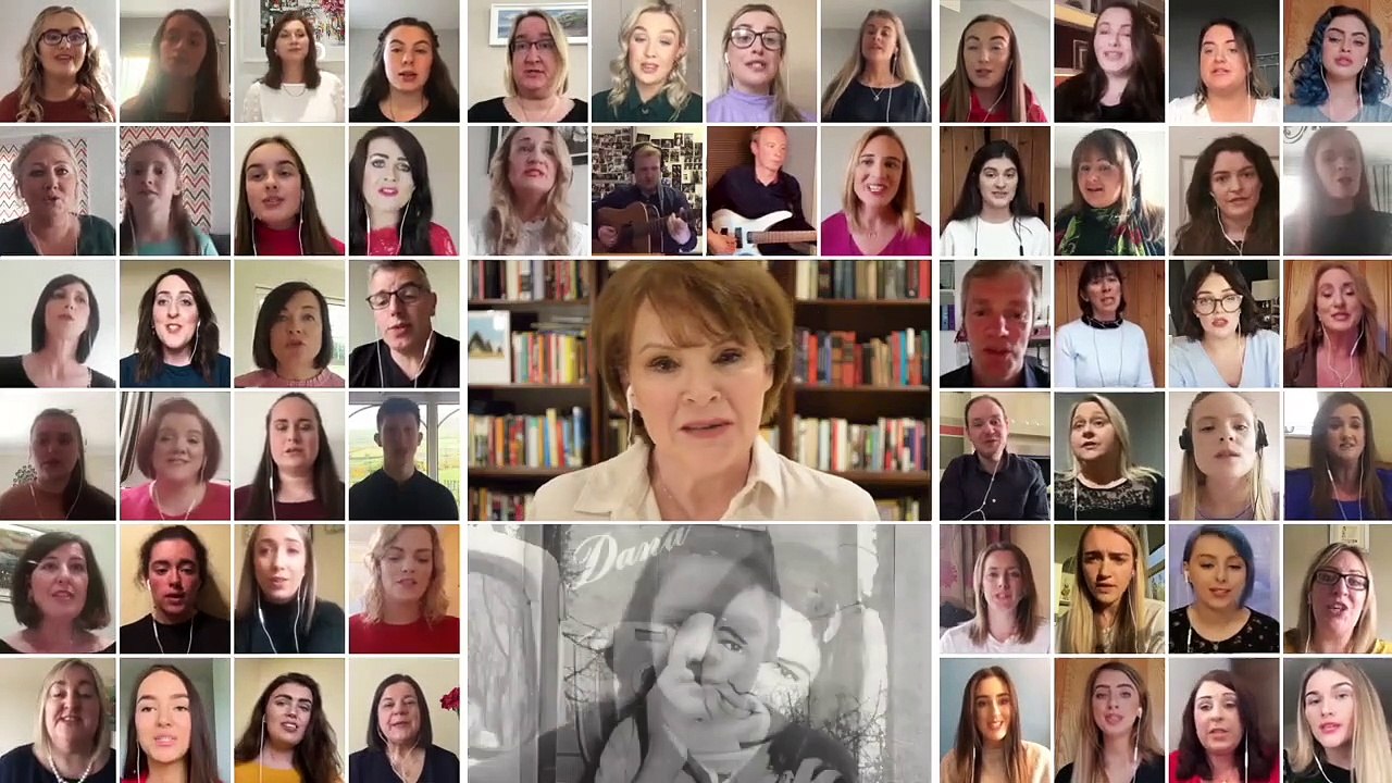 Irish singers and musicians join Derry Eurovision winner Dana on special 50th anniversary rendition of All Kinds of Everything