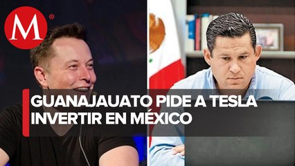 Diego Sinhue pide a Elon Musk invertir en Guanajuato