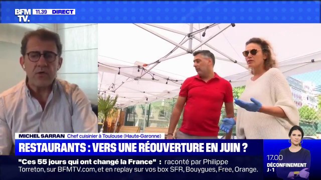 Michel Sarran: On a envie de travailler mais on ne sait pas quand, ni comment