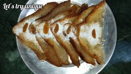 ब्रेड की इतनी स्वादिष्ट मिठाई वो भी इतने आसान तरीके से | Sweet Bread Recipe- New Indian Dessert