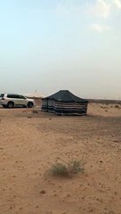 Tempête de sable : c'est un mur qui s'approche dans le désert !