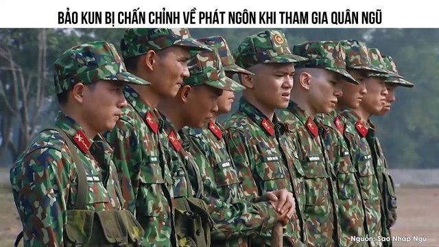 Phát ngôn thiếu kiểm soát khi tham gia quân ngũ, Bảo Kun bị phạt chạy đến mức nôn ngất