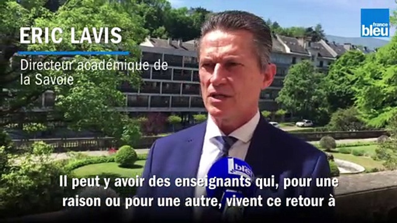 Eric Lavis, directeur académique de la Savoie
