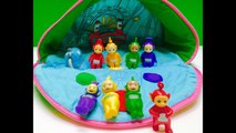 Teletubbies and Noo Noo Tubbytronic Superdome House Hill Soft Rare Zipper Toy