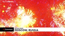 Russia marks Victory Day with fireworks