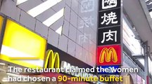 Khách Trung Quốc bị đuổi khỏi nhà hàng ở Nhật vì cách ăn 'khủng khiếp'