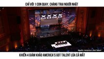 Chỉ với 1 con quay, chàng trai người Nhật khiến 4 giám khảo America's Got Talent lóa cả mắt