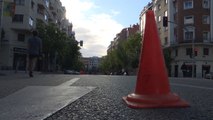 Las calles de Madrid se vuelven a llenar de corredores a primera hora