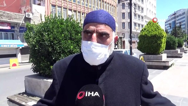 Kısıtlama 4 saatliğine kaldırıldı, Diyarbakır'da 65 yaş üstü vatandaşlar güzel havanın tadını çıkarttı