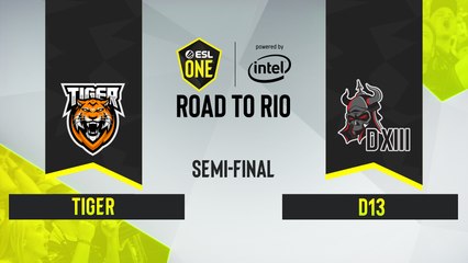 CSGO - D13 vs. TIGER [Nuke] Map 2 - ESL One Road to Rio - Semi-final - Asia