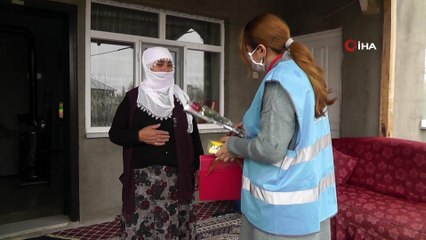 Erciş'te şehit anneleri unutulmadı