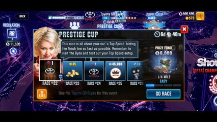 CSR 2 Gameplay - Prestige Cup (Season 101) - Toyota GR Supra (Race 16 - 30)