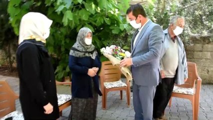 Şehit annesinin kabir ziyareti isteği yerine getirildi