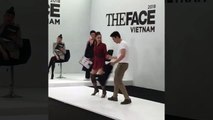 Minh Hằng nhảy cùng thí sinh The Face 2018