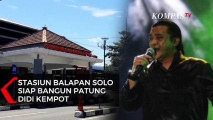 Stasiun Balapan Solo Siap Bangun Monumen Didi Kempot