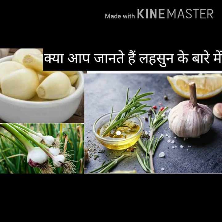 Garlic act as medicine