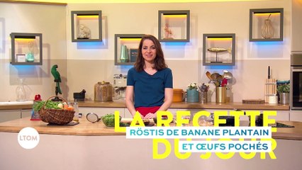 Louise - Röstis de banane plantain et oeufs pochés
