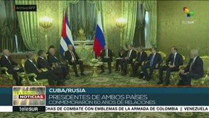 Rusia y Cuba conmemoraron 60 años de relaciones