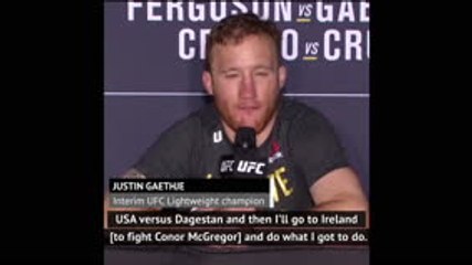 Gaethje wants 'biggest challenge' against Khabib after UFC title win