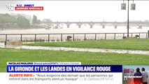 Vigilance rouge: l'équivalent de deux mois de précipitations attendues en 36h en Gironde