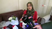 Cumhurbaşkanlığı ve İçişleri Bakanlığı tarafından evlat nöbetindeki annelere çiçek gönderildi