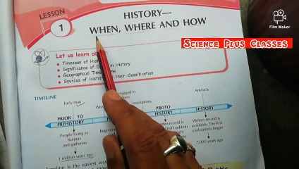 Where, When and How. History chapter