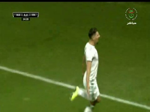 هدف بغداد بونجاح ضد كولومبيا