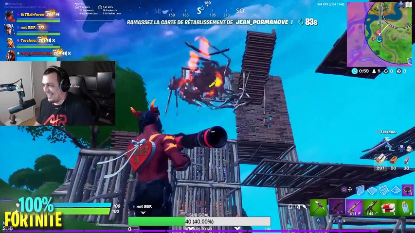 Jean Pormanove Nest Plus Ban Twitch Jeu Video Fortnite Fortnite Twitch Thekairi78 Video Dailymotion