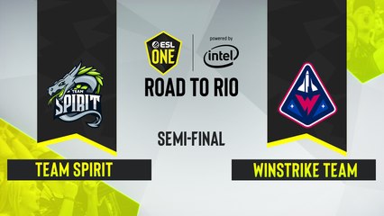 CSGO - Winstrike Team vs. Team Spirit [Nuke] Map 1 - ESL One Road to Rio - Semi-final - Asia