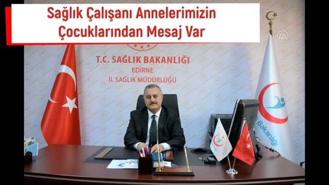 Sağlık çalışanlarının çocukları Anneler Günü için klip hazırladı