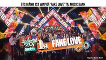 Không ngoài dự đoán, BTS vừa trở về quê nhà đã rinh ngay cúp tuần với Fake Love