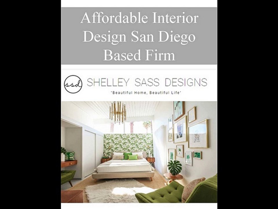 Affordable Interior Design San Diego Based Firm