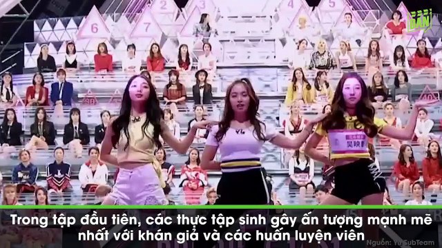 Tiếp nối thành công của Idol Producer, Produce 101 cũng có những màn trình diễn ấn tượng thế này đây