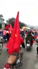 Xuân Trường và Thành Chung được người dân Tuyên Quang chào đón