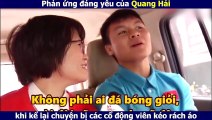 Phản ứng đáng yêu của Quang Hải khi kể lại chuyện bị các cổ động viên kéo rách áo