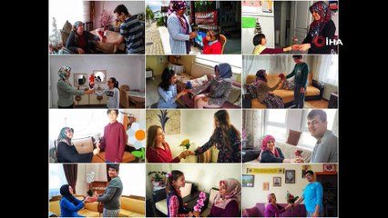 Öğretmenler engelli çocukların anneleri için çalıp söylediler