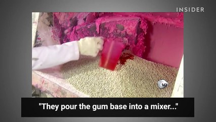 Quy trình làm ra kẹo cao su