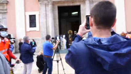 El Arzobispado de Valencia celebra la procesión de la Virgen de los Desamparados.