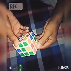 How to solve rubik's cube in three minutes | New tricks |