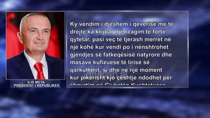 Meta: Tjetersimi i truallit te Teatrit, ekstra-ligjor |Lajme-News