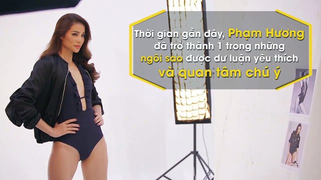 Hoa hậu Phạm Hương khiến người xem “chảy máu mũi” khi khoe trọn thân hình nóng bỏng với bikini đẹp mắt