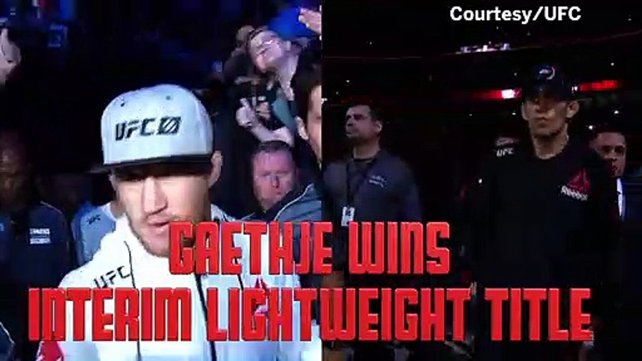 Justin Gaethje Manhandles Tony Ferguson, Secures Interim Belt At UFC 249