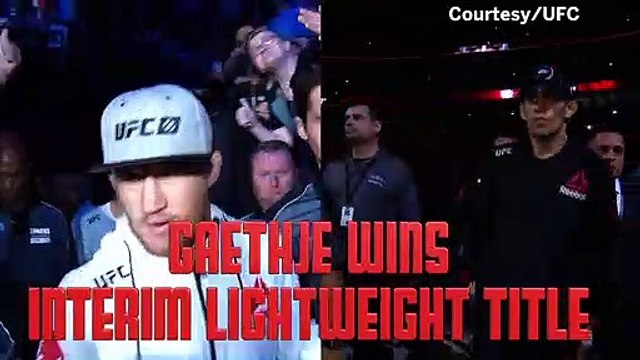 Justin Gaethje Manhandles Tony Ferguson, Secures Interim Belt At UFC 249