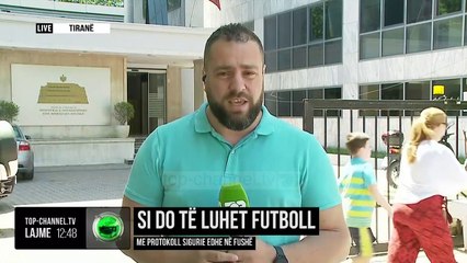 Si do të luhet futboll/ Me protokoll sigurie edhe në fushë