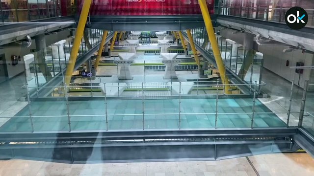 Los comercios de Barajas, completamente cerrados