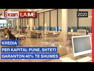 Kredia per kapital pune, shteti garanton 40% te shumes |Lajme - News
