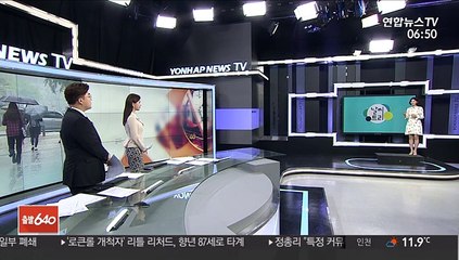 [날씨트리] 출근길 먼지 낀 안개…늦은 밤 중부 비