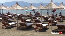 Report TV -Pa pritur vendimin e qeverisë për frekuentimin e plazheve, Leli hap sezonin turistik