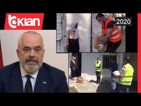 Edi Rama: Sot ndihmuam 1226 familje dhe pensioniste te vetmuar