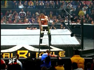 WWF Royal Rumble 2001 - Chris Jericho vs Chris Benoit Ladder Match for Intercontinental Championship